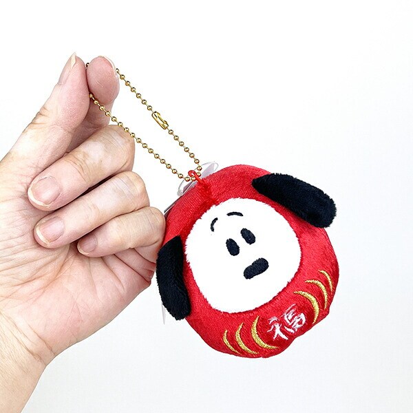 スヌーピー 福だるま キーチェーンマスコット SNOOPY