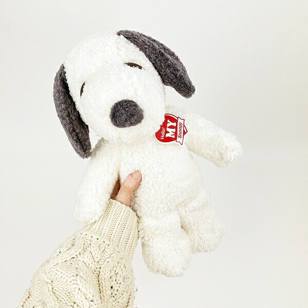 スヌーピー ハロー！MY スヌーピー ぬいぐるみ (M)