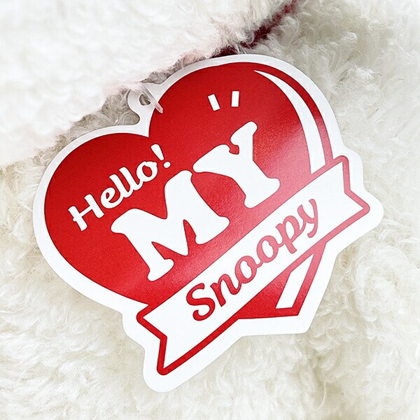 スヌーピー ハロー！MY スヌーピー ぬいぐるみ (M)