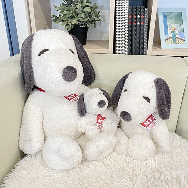 スヌーピー ハロー！MY スヌーピー ぬいぐるみ (M)