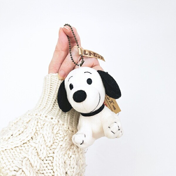 スヌーピー 1950's ヴィンテージスヌーピー マスコットキーチェーン レトロンズシリーズ SNOOPY