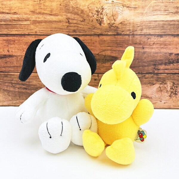スヌーピー ウッドストック プワプワぬいぐるみ マスコット SNOOPY