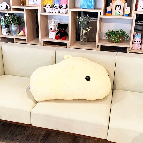 もふっとカピバラさん ホワイトさん 抱きしめサイズ ぬいぐるみ