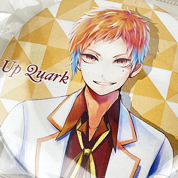 素粒子男子 Particle Boys 缶バッジ D(Up Quark) 推し活 日本製