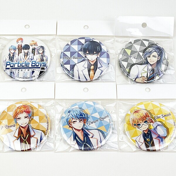素粒子男子 Particle Boys 缶バッジ F(Elec Smith) 推し活 日本製