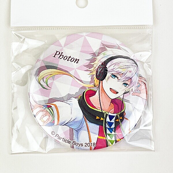 素粒子男子 Particle Boys 缶バッジ G(Photon) 推し活 日本製