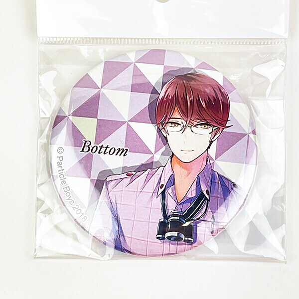 素粒子男子 Particle Boys 缶バッジ H(Botom) 推し活 日本製