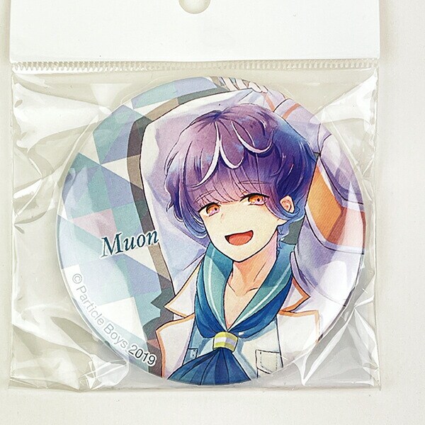 素粒子男子 Particle Boys 缶バッジ K(Muon) 推し活 日本製