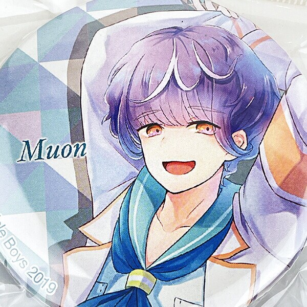 素粒子男子 Particle Boys 缶バッジ K(Muon) 推し活 日本製