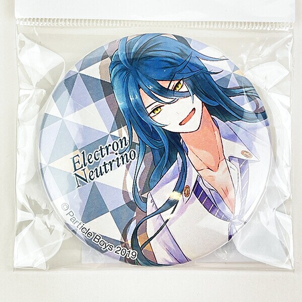素粒子男子 Particle Boys 缶バッジ M(ElectronNeutrino) 推し活 日本製