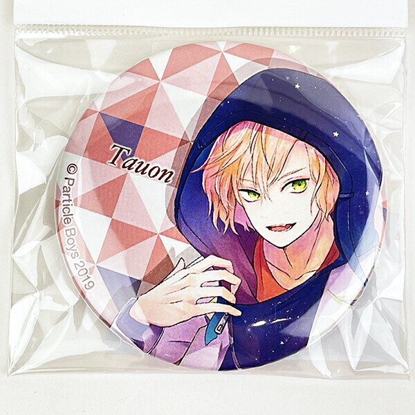 素粒子男子 Particle Boys 缶バッジ Q(Tauon) 推し活 日本製