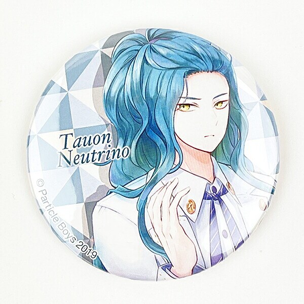 素粒子男子 Particle Boys缶バッジO(TauonNeutrino) 推し活 日本製