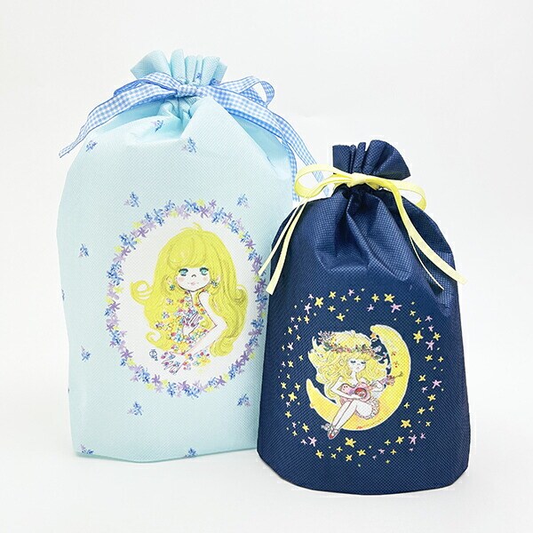 水森亜土 ギフトバッグ(S) 花かんむり ラッピング袋