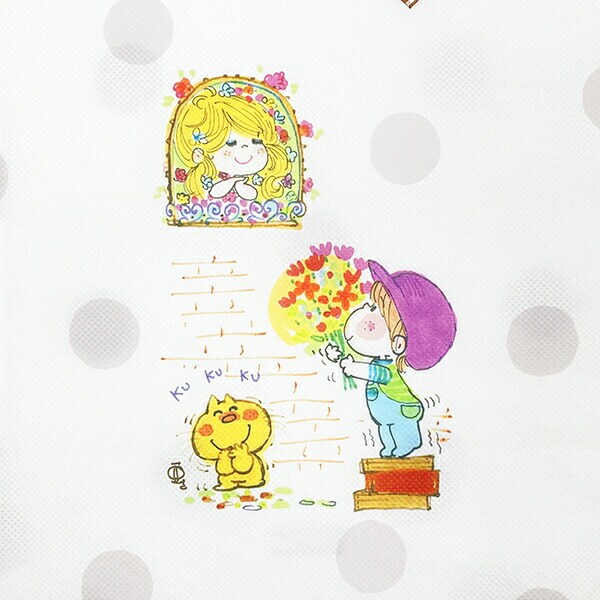 水森亜土 ギフトバッグ(M) フォーユー ラッピング袋