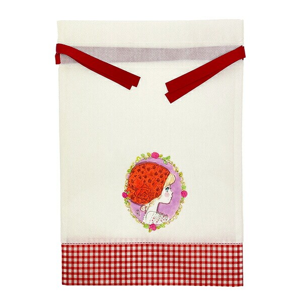 水森亜土 ギフトバッグ(M) 赤いスカーフ ラッピング袋