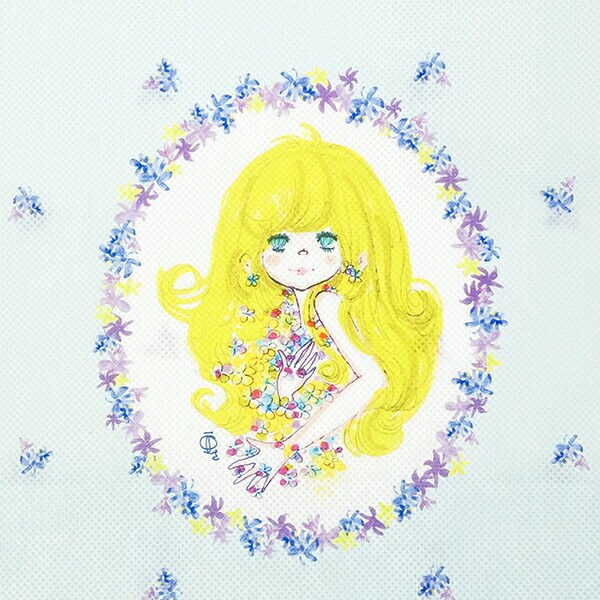 水森亜土 ギフトバッグ(M) ブーケ ラッピング袋