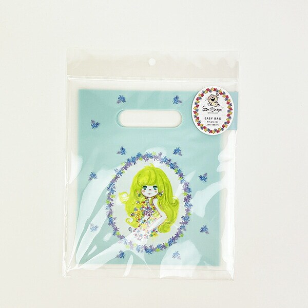 水森亜土 イージーバッグ(S) ブーケ ラッピング袋 ギフトバッグ