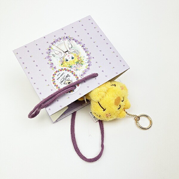 水森亜土 キャリーバッグ(S) 花かんむり 紙袋