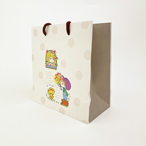 水森亜土 キャリーバッグ(M) フォーユー 紙袋