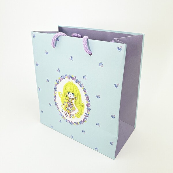 水森亜土 キャリーバッグ(M) ブーケ 紙袋