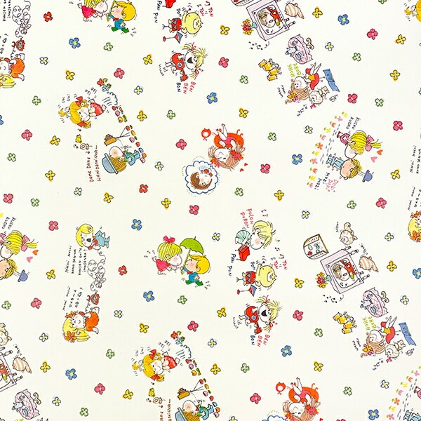 水森亜土 ミニラッピングペーパー デート 包装紙 ラッピング紙