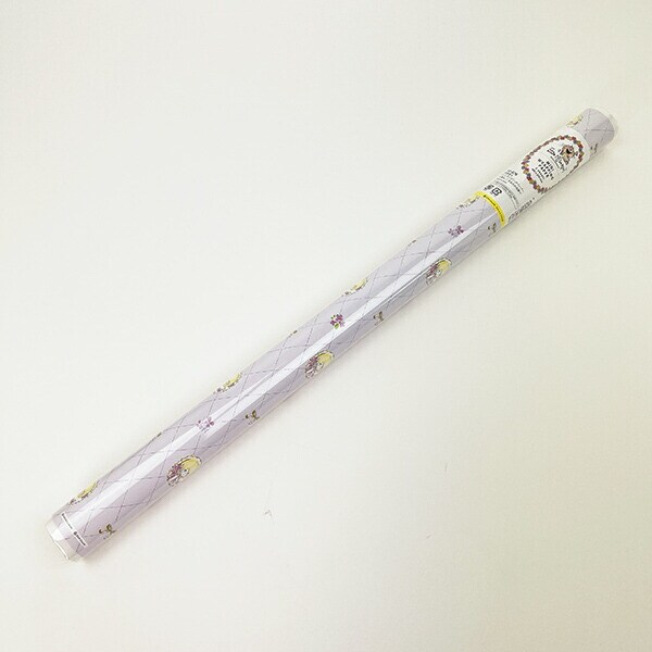 水森亜土 ミニラッピングペーパー すみれの花飾り 包装紙 ラッピング紙