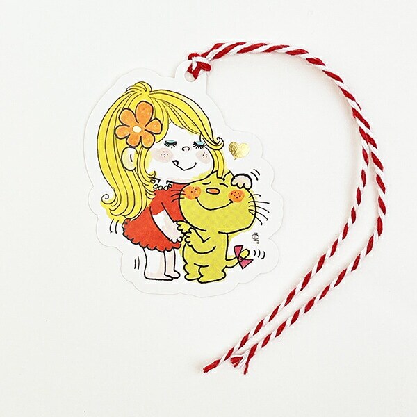 水森亜土 ギフトタグ なかよし