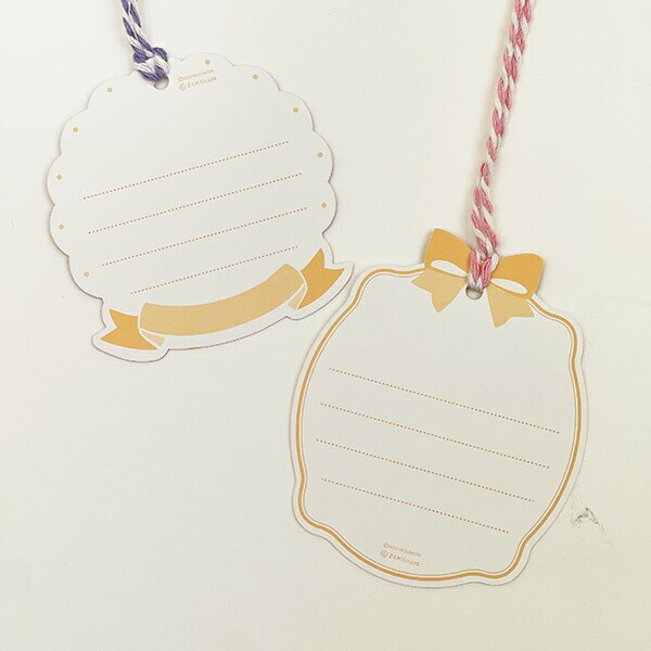 水森亜土 ギフトタグ ガーデン