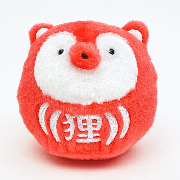 タヌキとキツネ タヌキだるま ぬいぐるみ