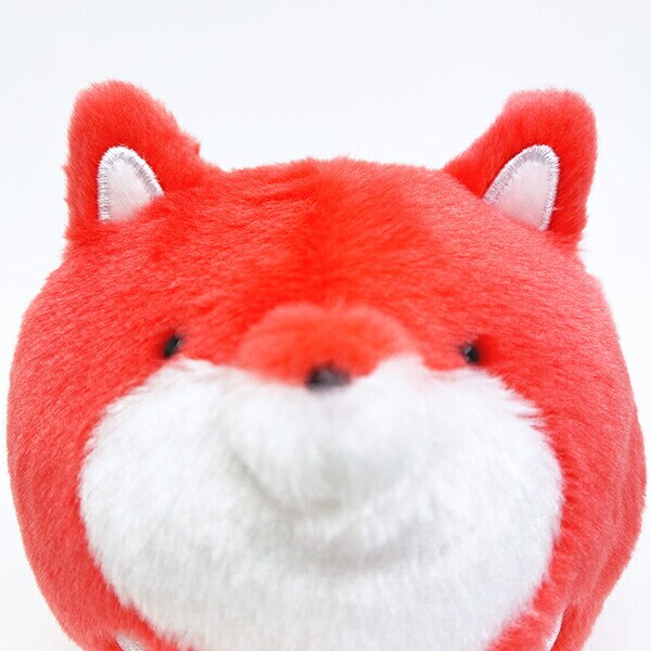 タヌキとキツネ キツネだるま ぬいぐるみ
