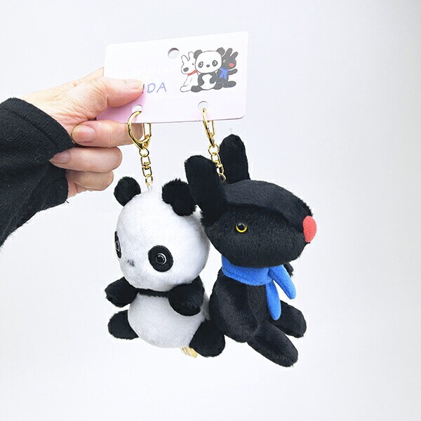 リサとガスパール ガスパール＆パンダ マスコットセット