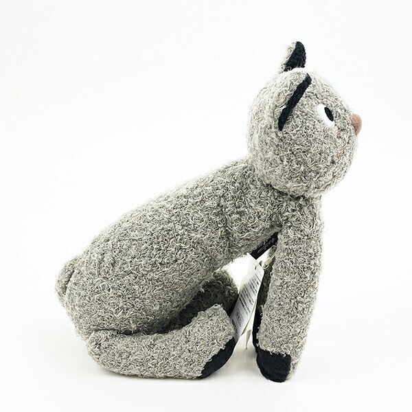 ぬいぐるみ あ・そ・ぼシリーズ グレー ネコ 人形 インテリア キッズ ギフト