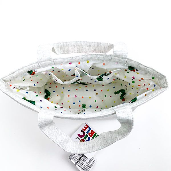 はらぺこあおむし トートバッグ いちご エリックカール 絵本 アート