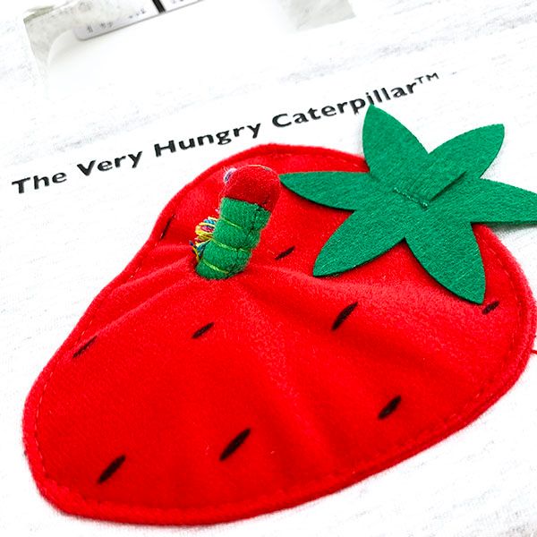 はらぺこあおむし トートバッグ いちご エリックカール 絵本 アート