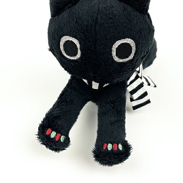 ぬいぐるみ ネイル猫シリーズ  クロ 人形 インテリア キッズ ギフト