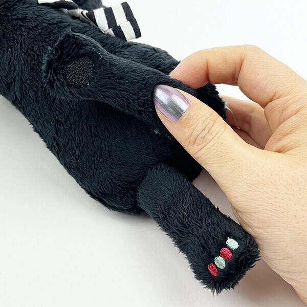 ぬいぐるみ ネイル猫シリーズ  クロ 人形 インテリア キッズ ギフト