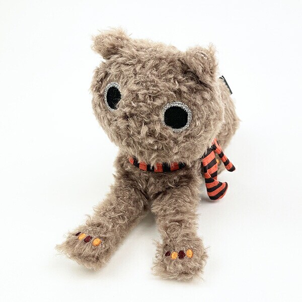 ぬいぐるみ ネイル猫シリーズ  ブラウン 人形 インテリア キッズ ギフト