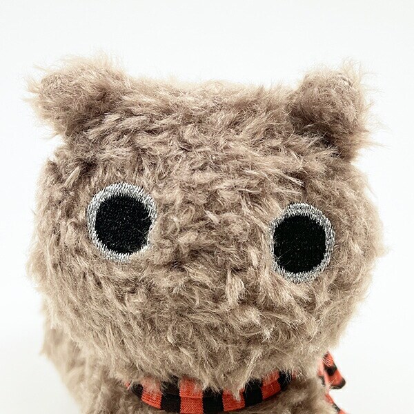 ぬいぐるみ ネイル猫シリーズ  ブラウン 人形 インテリア キッズ ギフト