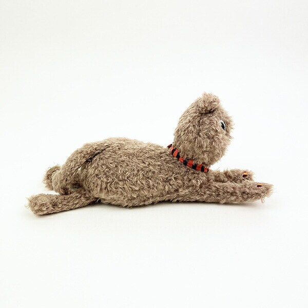 ぬいぐるみ ネイル猫シリーズ  ブラウン 人形 インテリア キッズ ギフト