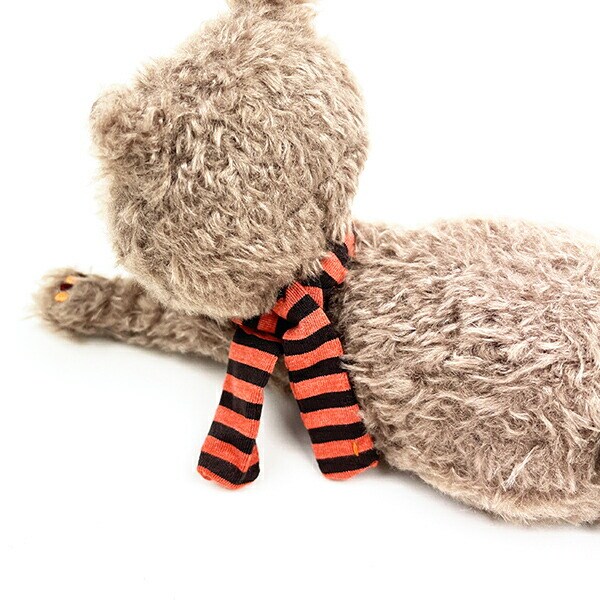 ぬいぐるみ ネイル猫シリーズ  ブラウン 人形 インテリア キッズ ギフト