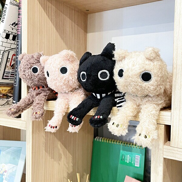 ぬいぐるみ ネイル猫シリーズ  ベージュ 人形 インテリア キッズ ギフト