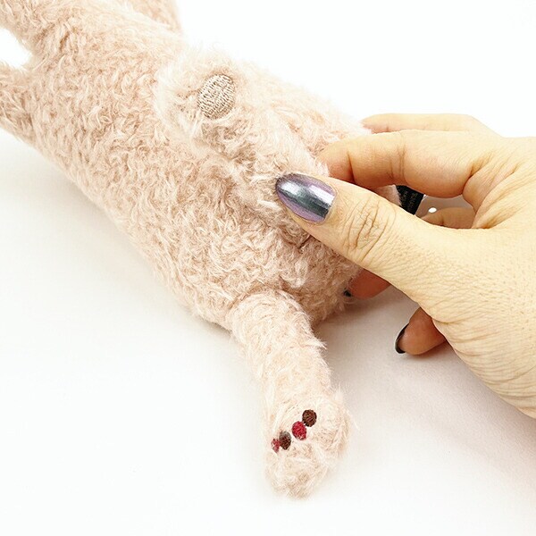 ぬいぐるみ ネイル猫シリーズ  ピンク 人形 インテリア キッズ ギフト