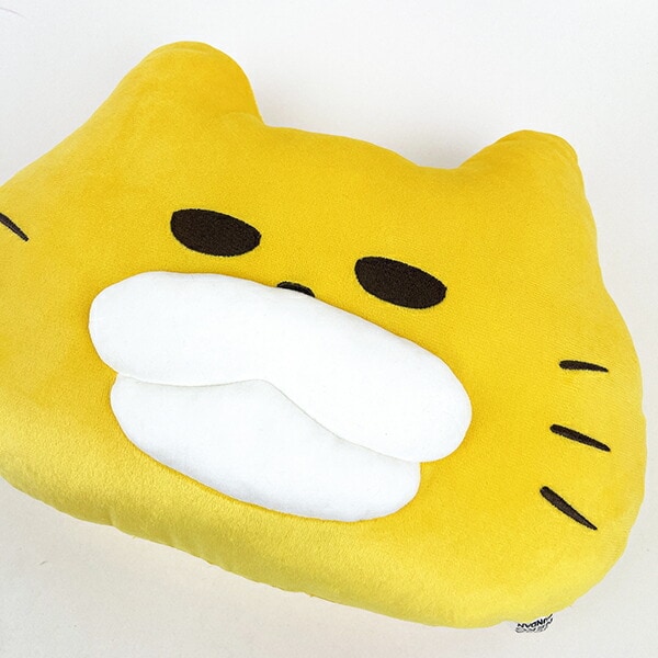 ノラネコぐんだん フェイスクッション インテリア のらねこ