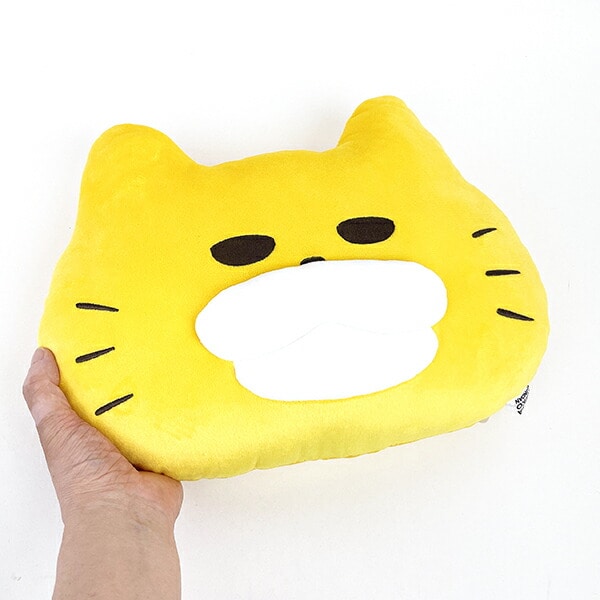 ノラネコぐんだん フェイスクッション インテリア のらねこ