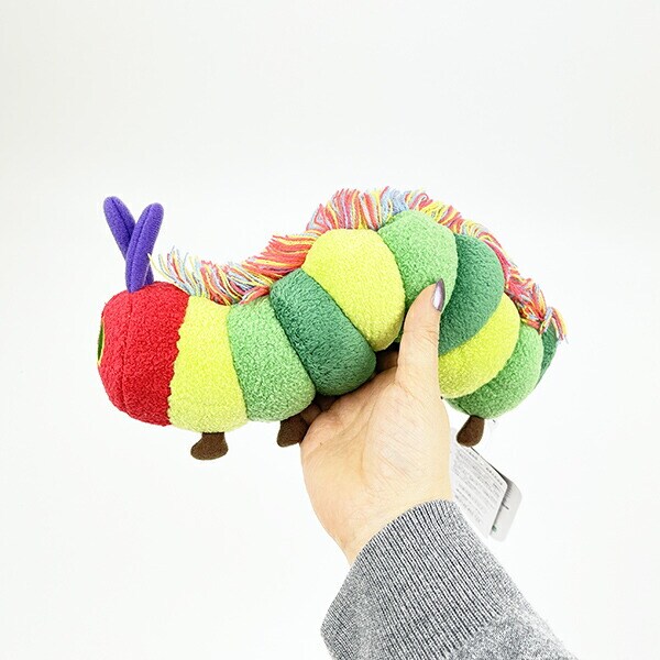 はらぺこあおむし ぬいぐるみ カラフル Ｍ マスコット 人形 インテリア キッズ