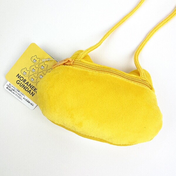 ノラネコぐんだん コインパース フェイス柄 ポーチ のらねこ