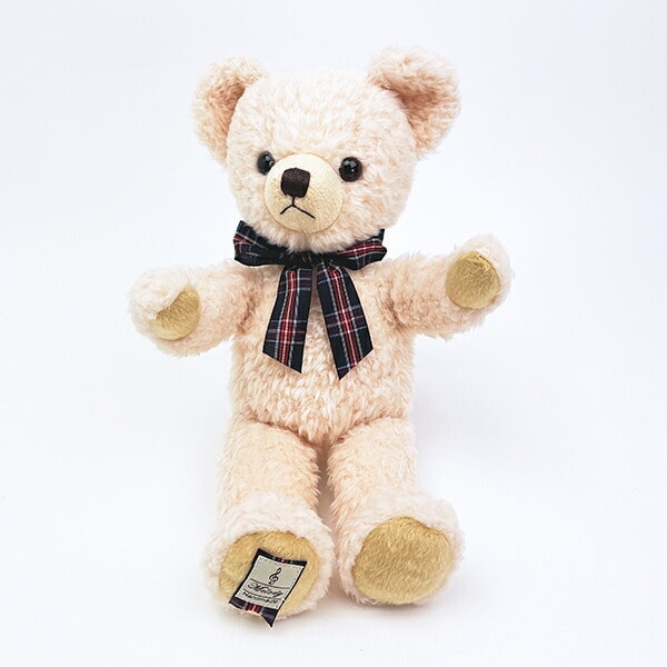 くまのメロディ ぬいぐるみ （M） ピンク 日本製