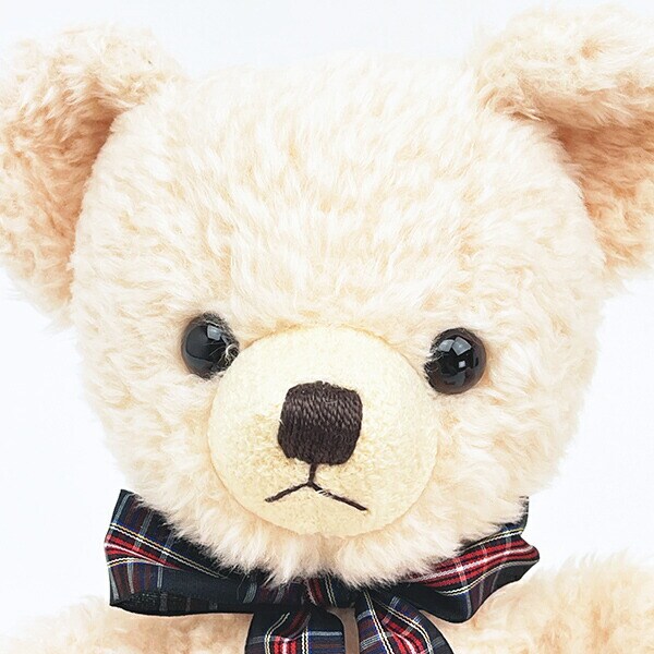 くまのメロディ ぬいぐるみ （M） ピンク 日本製