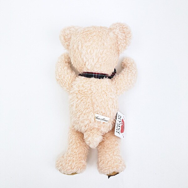 くまのメロディ ぬいぐるみ （M） ピンク 日本製