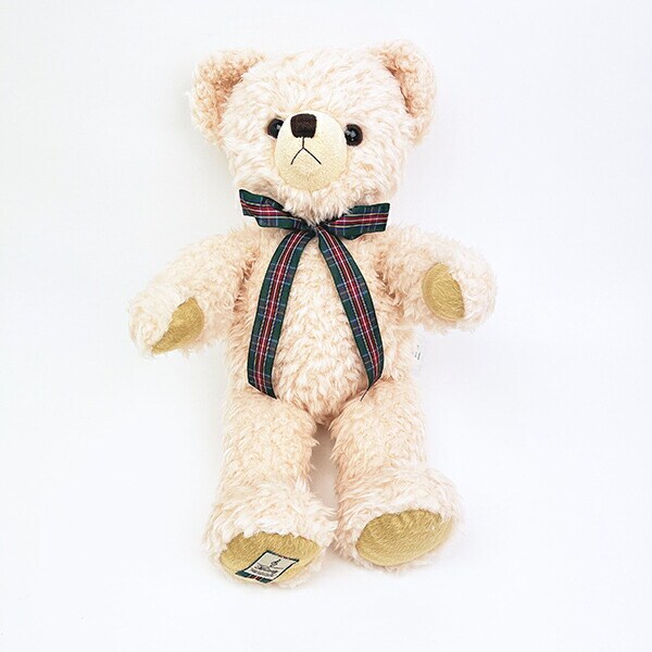 くまのメロディ ぬいぐるみ （L） ピンク 日本製